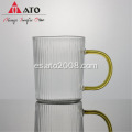 Decantador de agua de vidrio de borosilicato de ATO con acero inoxidable